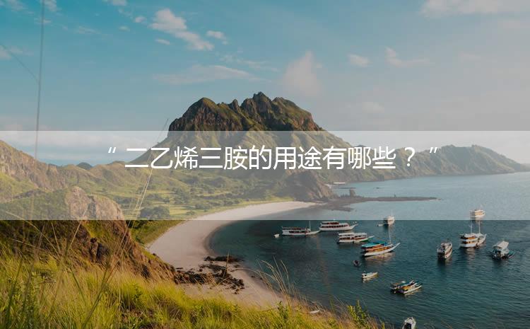 二乙烯三胺的用途有哪些？